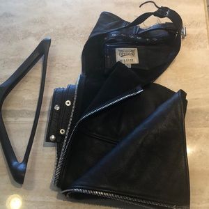 Open road Wilson’s leather chaps